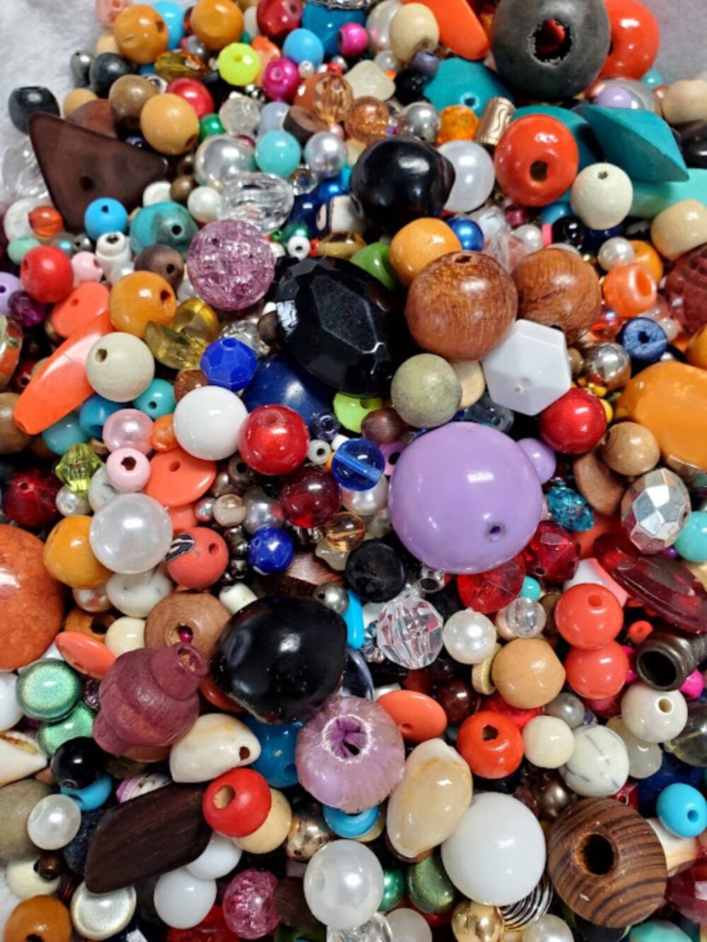 Bead Soup Variety Scoop Mix Sort DIY Craft Sourcing Repurpose Reuse